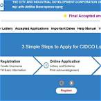how many app received for cidco lottery 2019?